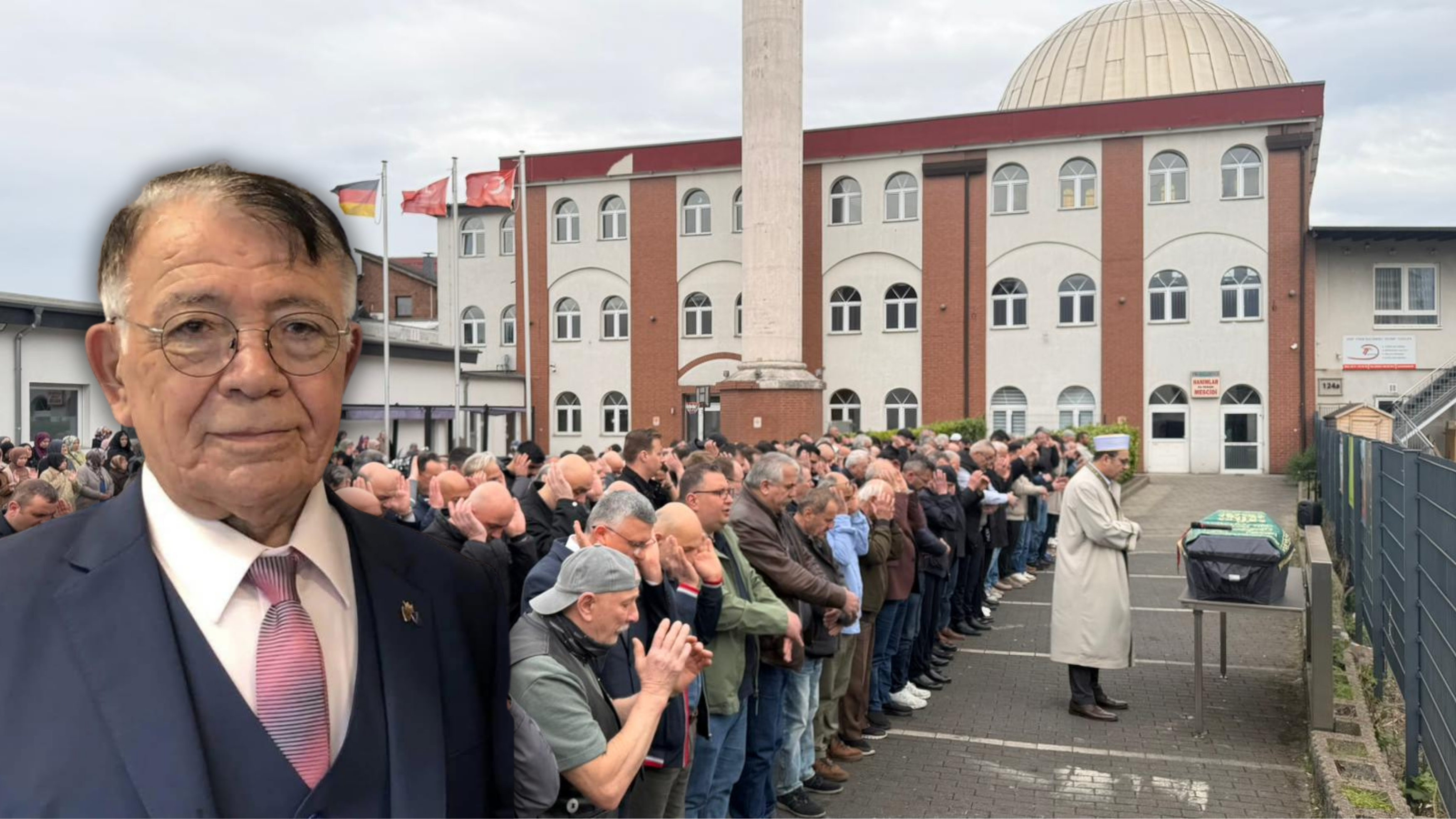 Rhein-Ruhr Türk Toplumu’nun acı günü: Mustafa Okur son yolculuğuna dualarla uğurlandı