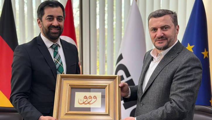 IGMG Başkanı Ergün, Humza Yousaf’ı Ağırladı