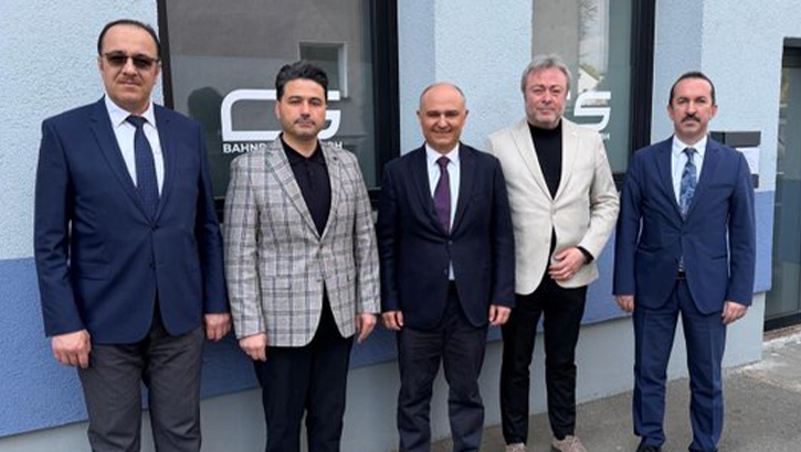 Başkonsolos Aydın Demiryolu Firmasına Anlamlı Ziyaret