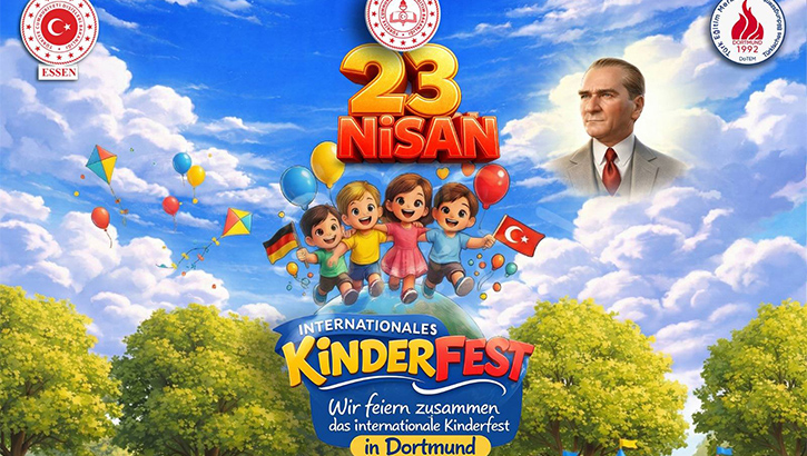 Dortmund’da 23 Nisan Coşkusu: Tüm Çocuklar Şenliğe Davetli