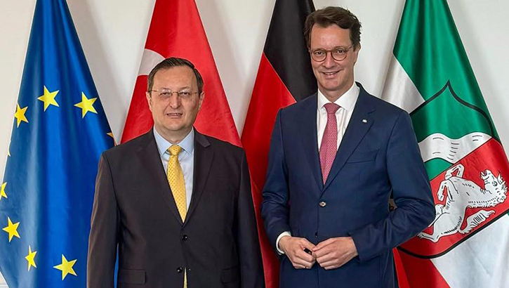 Büyükelçi Gökhan Turan’dan NRW Başbakanı Wüst’e Ziyaret