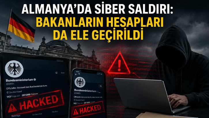 Almanya’da Siber Saldırı Alarmı: Bakanların Hesapları da Ele Geçirildi