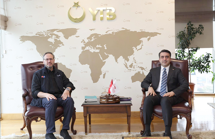YTB Başkanı Turus, HASENE Başkanı Altaş’ı ağırladı