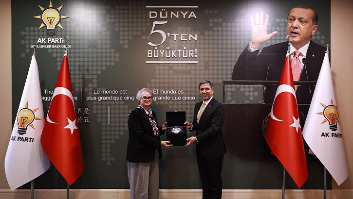 Başkan Sırakaya, Avustralya Büyükelçisi Vincent’i Ağırladı