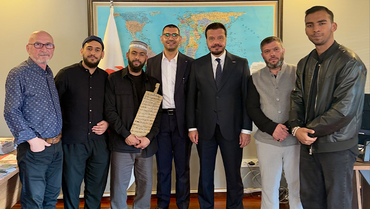 Sanatçı Celal Karatüre WEFA Genel Merkezinde Ağırlandı