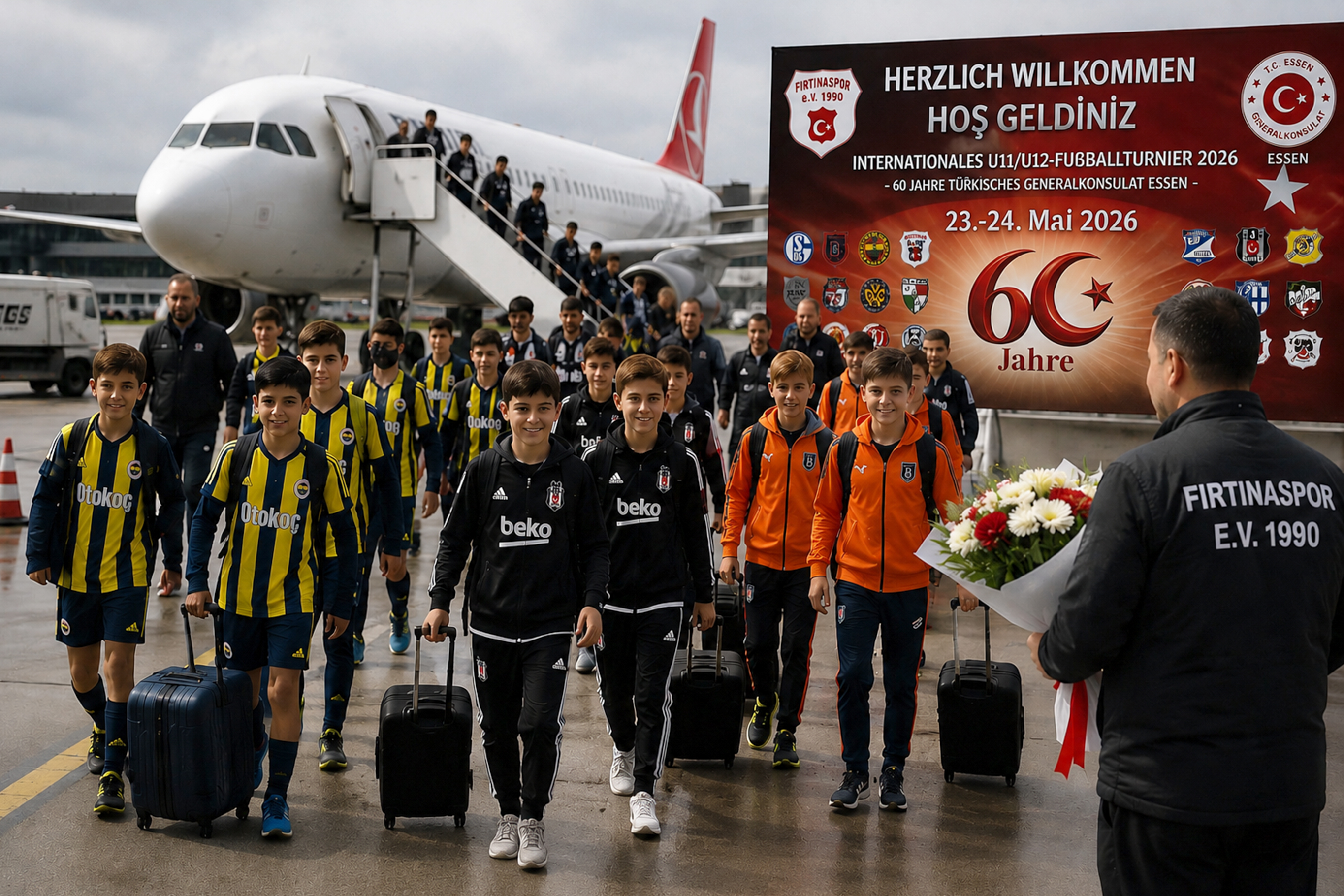 Essen Başkonsolosluğu’nun 60. Yıl Turnuvası başlıyor: Dev kulüpler Almanya’da