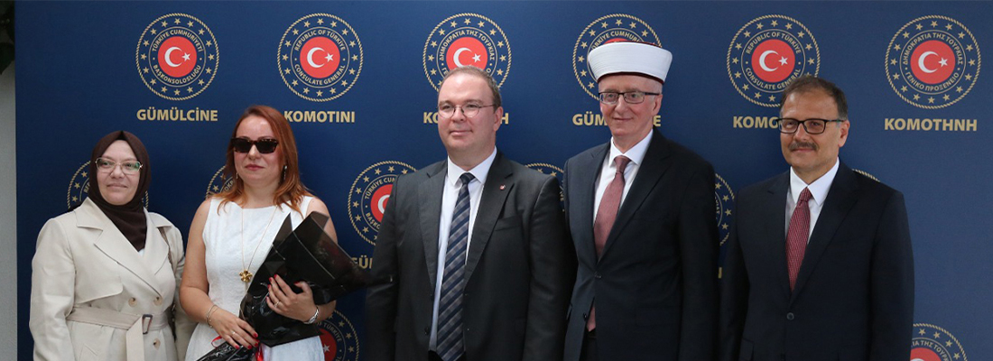 Kurban Bayramı’nda Türkiye Cumhuriyeti Gümülcine Başkonsolosluğu’nda Yoğun Bayramlaşma