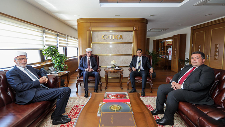 TİKA Başkanı Eren, Batı Trakya Türk Toplumunun Temsilcilerini Ağırladı