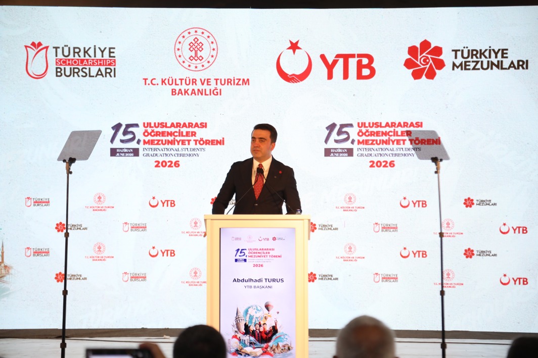 15. Uluslararası Öğrenciler Mezuniyet Töreni Ankara’da gerçekleştirildi