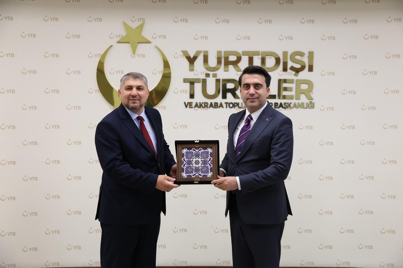 YTB Başkanı Turus’tan Bulgaristan’ın yeni Başmüftüsü Hasanov’a tebrik