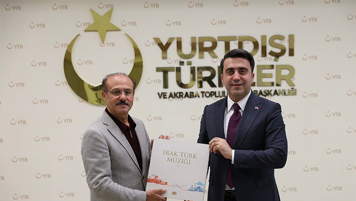 YTB'de vefa buluşması: Başkan Turus, ilk Başkan Kemal Yurtnaç'ı makamında ağırladı