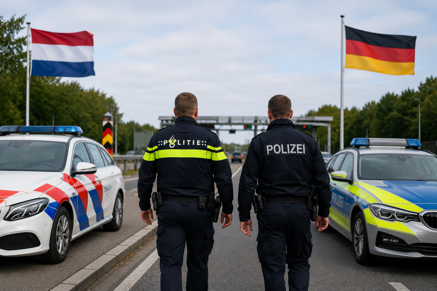 Hollanda ile Almanya’dan sınır güvenliği için ortak polis devriyesi