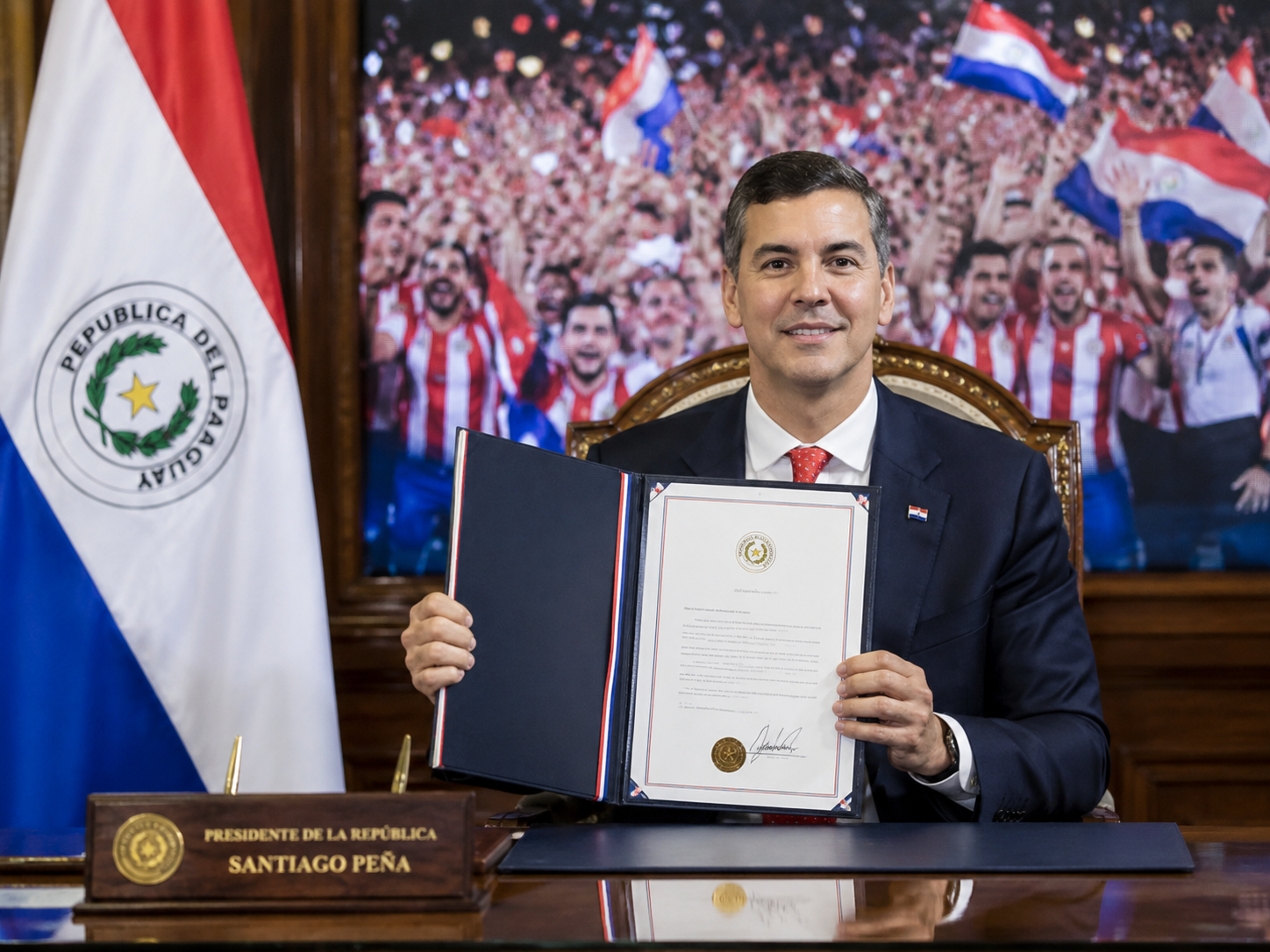 Paraguay'da tarihi zafer coşkusu: Almanya'yı eleyen milli takım için ulusal tatil ilan edildi