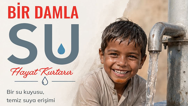 WEFA ile bir damla su, binlerce hayata umut oluyor