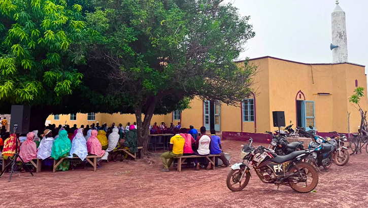 WEFA'nın Burkina Faso'daki camisi umut olmaya devam ediyor