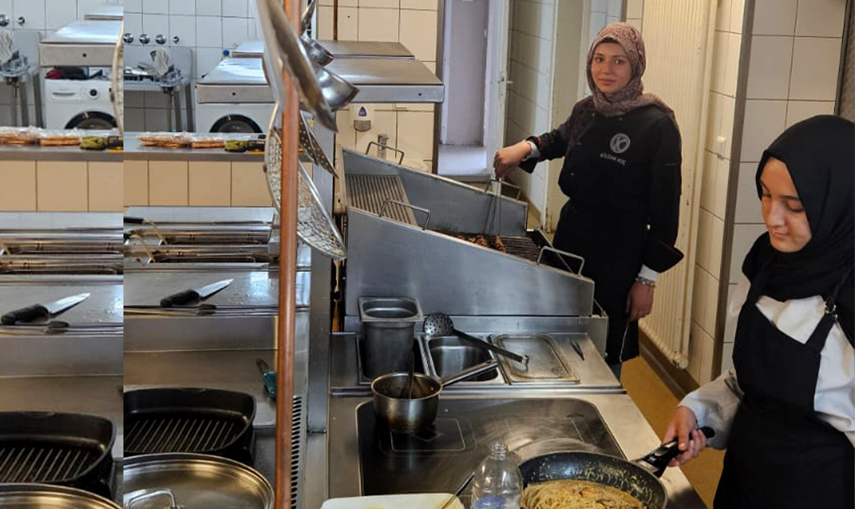Kayserili öğrenciler Avrupa gastronomisinin kalbinde