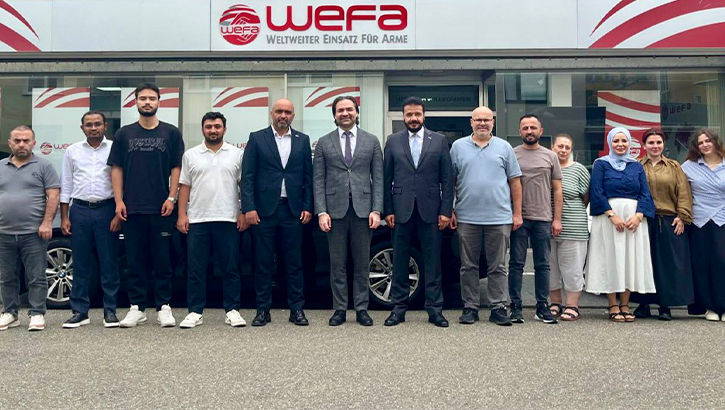 WEFA Genel Merkezi'nde anlamlı ziyaret: Başkonsolos Hüseyin Kantem Al ağırlandı
