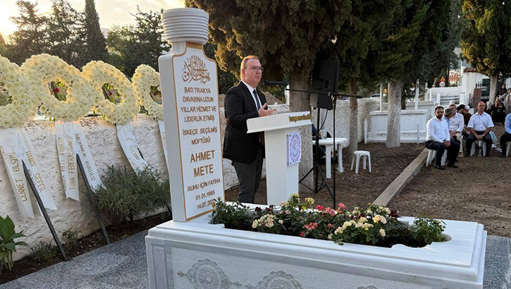 Batı Trakya, Ahmet Mete'yi Unutmadı: Mücadele Dolu Bir Ömür Dualarla Yâd Edildi