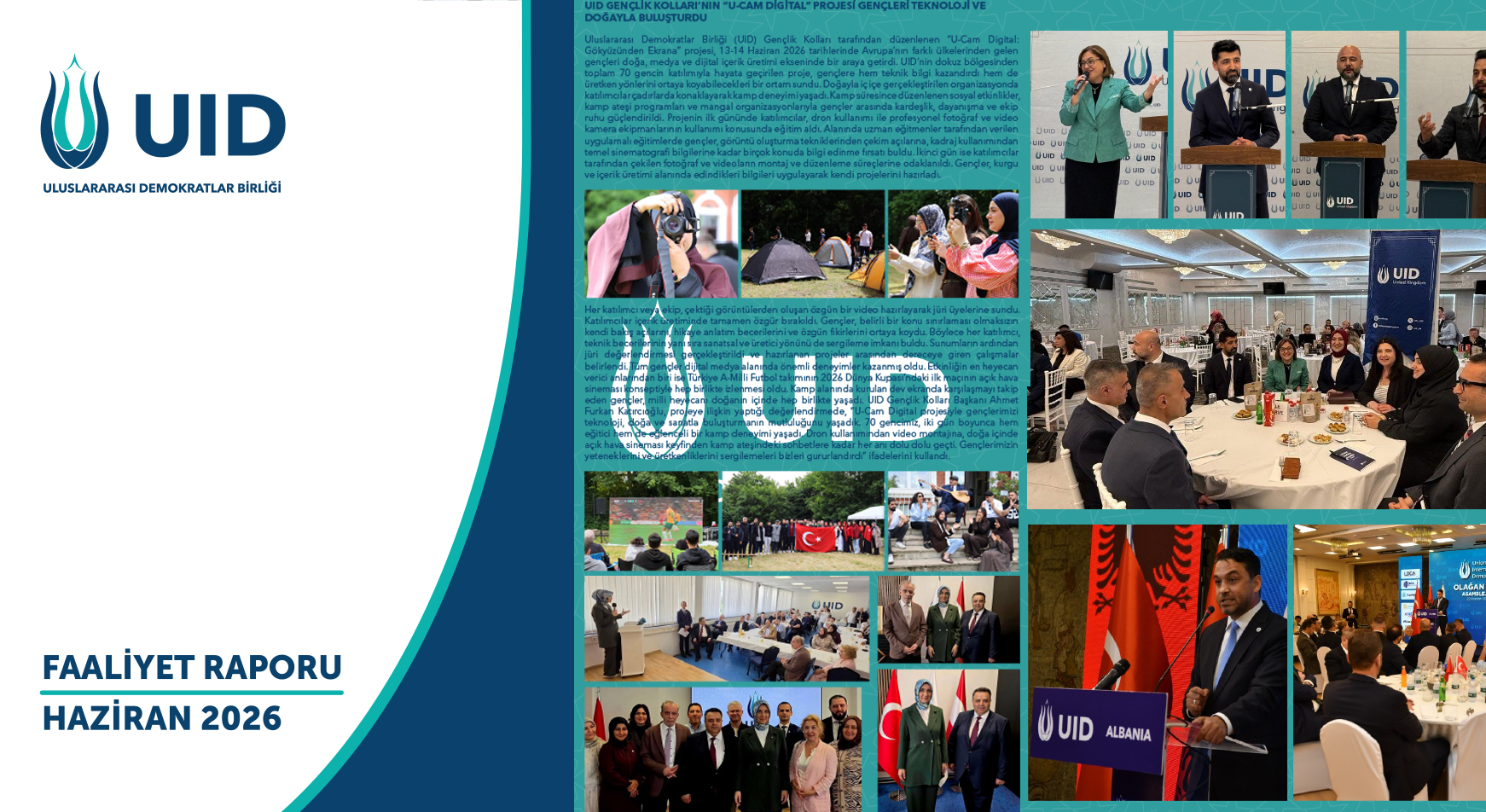 UID, Haziran ayında 50’den fazla faaliyete imza attı
