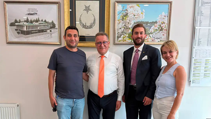 Mudanya Üniversitesi'ne Anlamlı Ziyaret