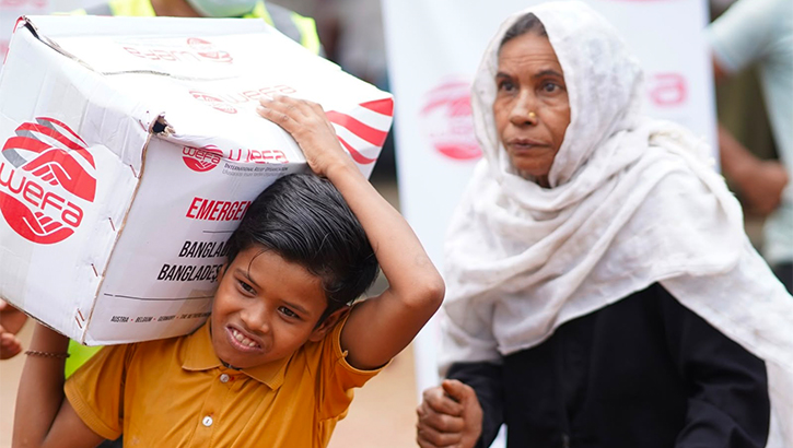 WEFA'dan Arakan Mülteci Kamplarına Acil Yardım