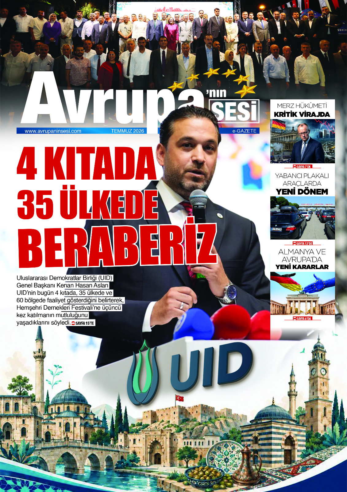 Avrupanın Sesi E – Gazete Sayı 4. 02.08.2027
