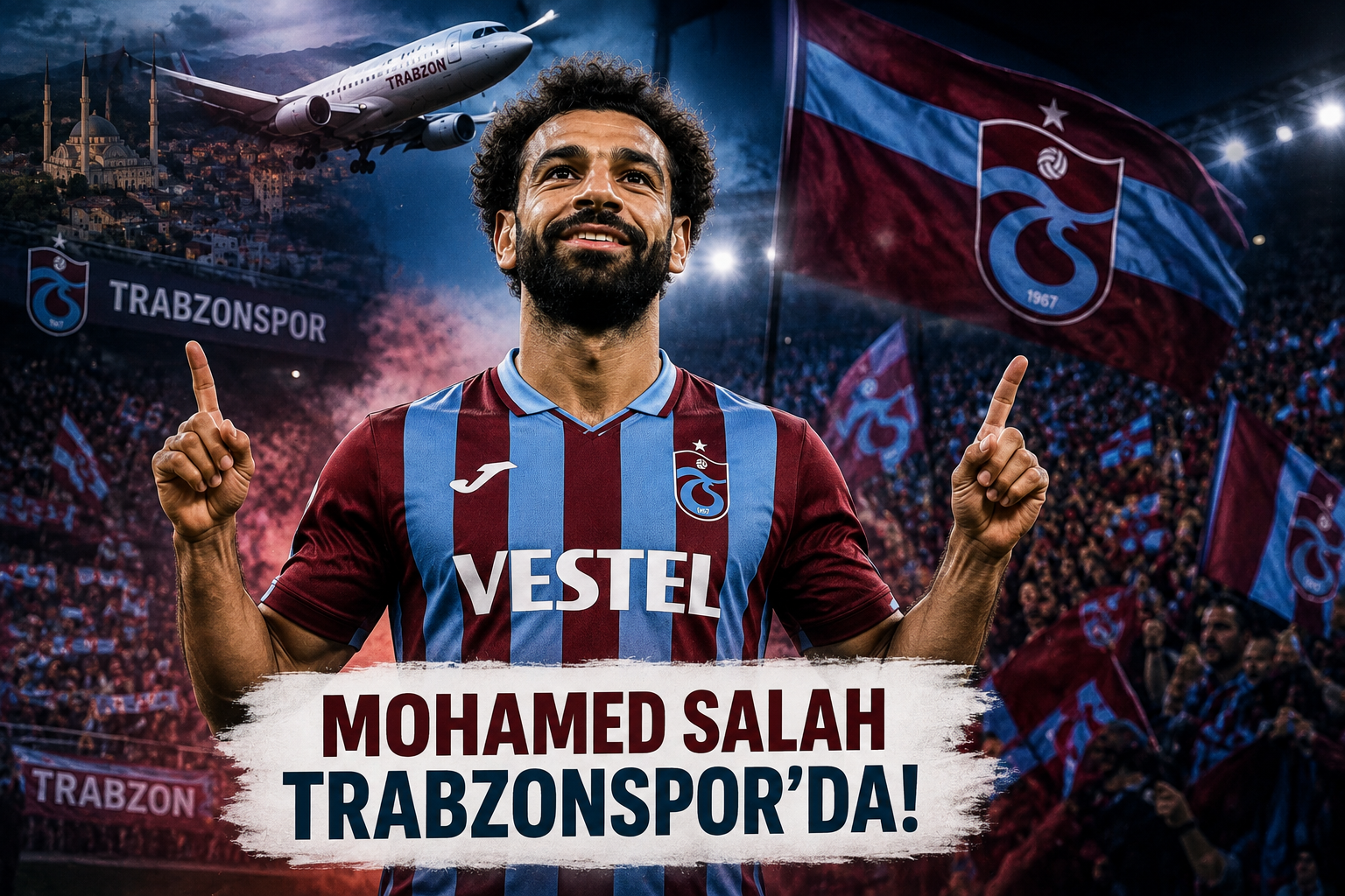 Trabzonspor'dan tarihi hamle! Mohamed Salah gündeme damga vurdu
