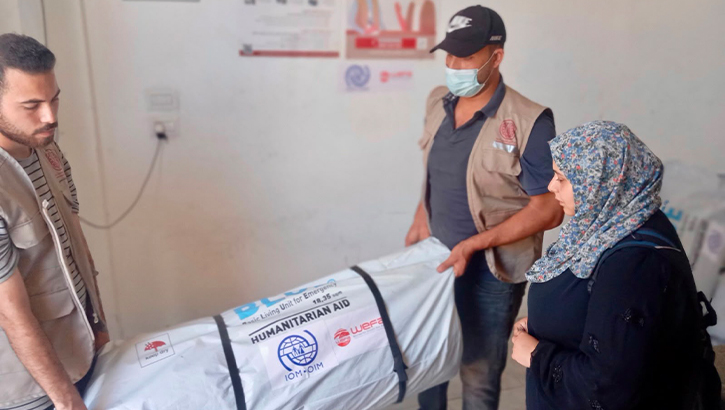 WEFA’dan Gazze’ye barınma desteği: 286 çadır Han Yunus’ta dağıtıldı