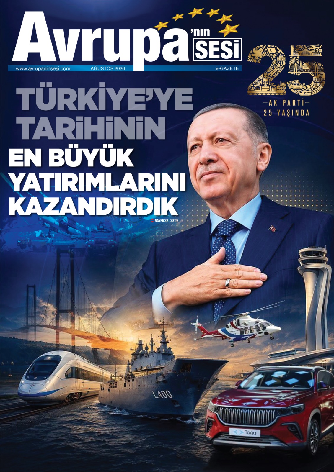 Avrupanın Sesi E – Gazete Sayı 6. 15.08.2027