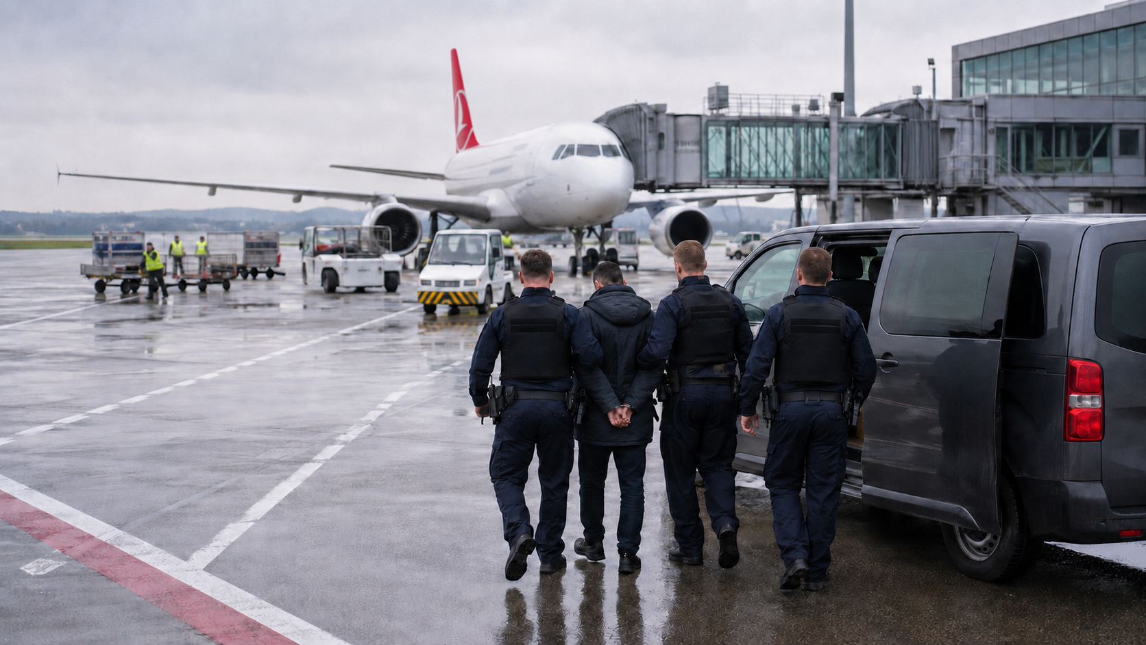 Köln/Bonn Havalimanı’nda Gözaltı: Cinayet Şüphelisi Türk Vatandaşı 