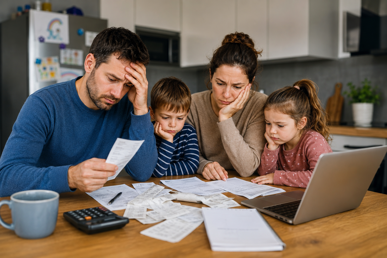 Almanya’da 3 bin euro maaşla bir aile ay sonunu zor çıkarıyor