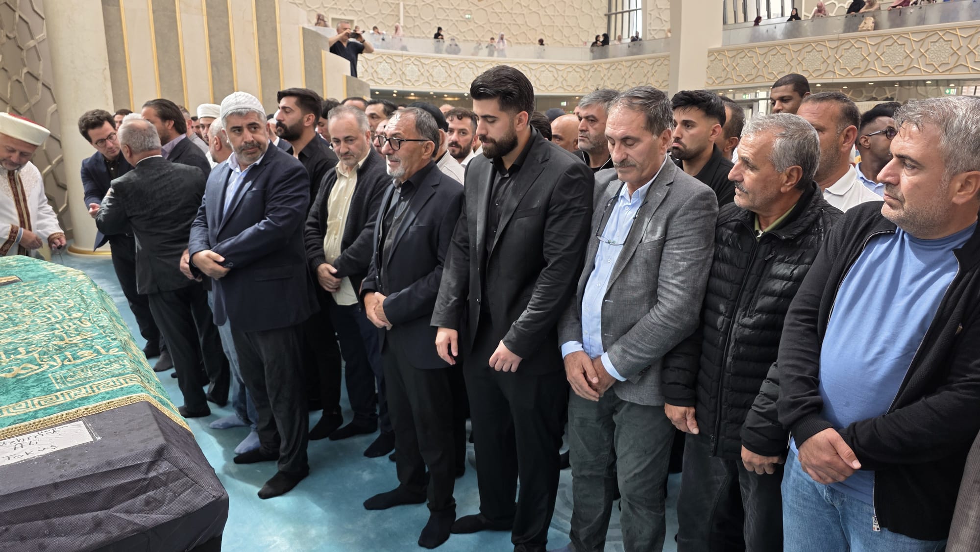 Köln’de iskele sektörünün başarılı ismi Ali Tokuş son yolculuğuna uğurlandı