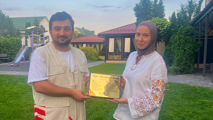 WEFA’dan Kiev’deki Kırım Tatar öğrencilerine kütüphane desteği