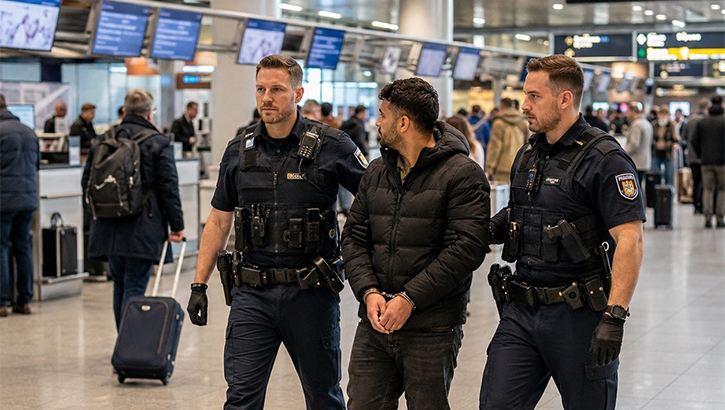 Türk vatandaşı havalimanında yakalandı
