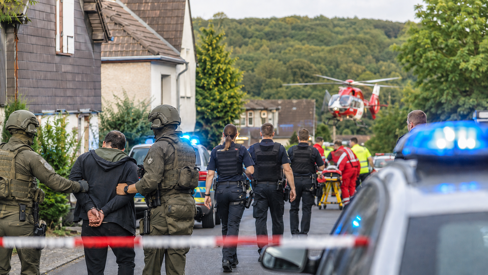 Hattingen’de baltalı saldırı: 61 yaşındaki adam ağır yaralandı