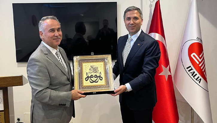 Sırakaya’dan Milano’da “gönül bağları” vurgusu