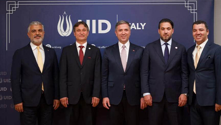 Milano’da UID buluşması: Sırakaya ve Aslan’dan birlik ve güçlü temsil mesajı