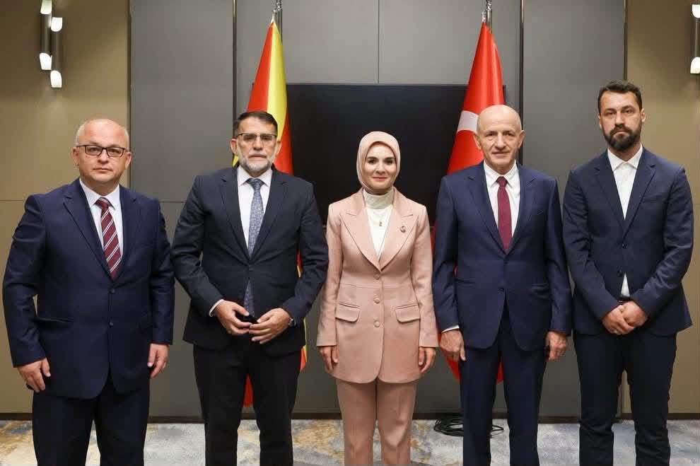 Bakan Göktaş Üsküp’te: Türk toplumu ve sosyal hizmetler gündemde