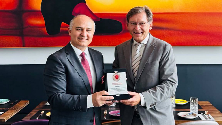Başkonsolos Aydın’dan Herne Belediye Başkanı Dudda’ya veda ziyareti