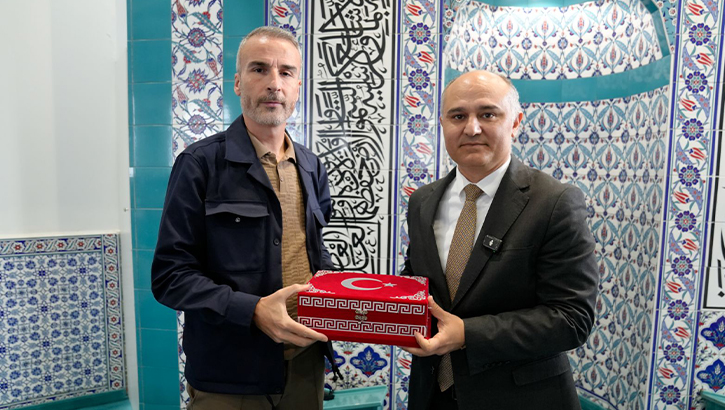 Selimiye Camii’nde Başkonsolos Aydın’a vefa ve veda