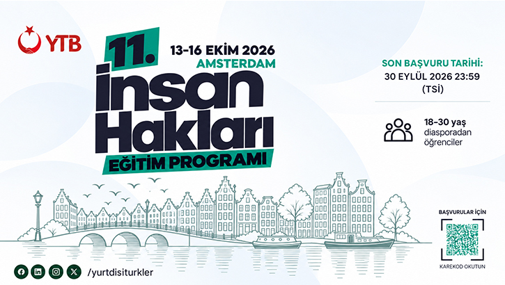 YTB’den gençlere İnsan Hakları Eğitim Programı
