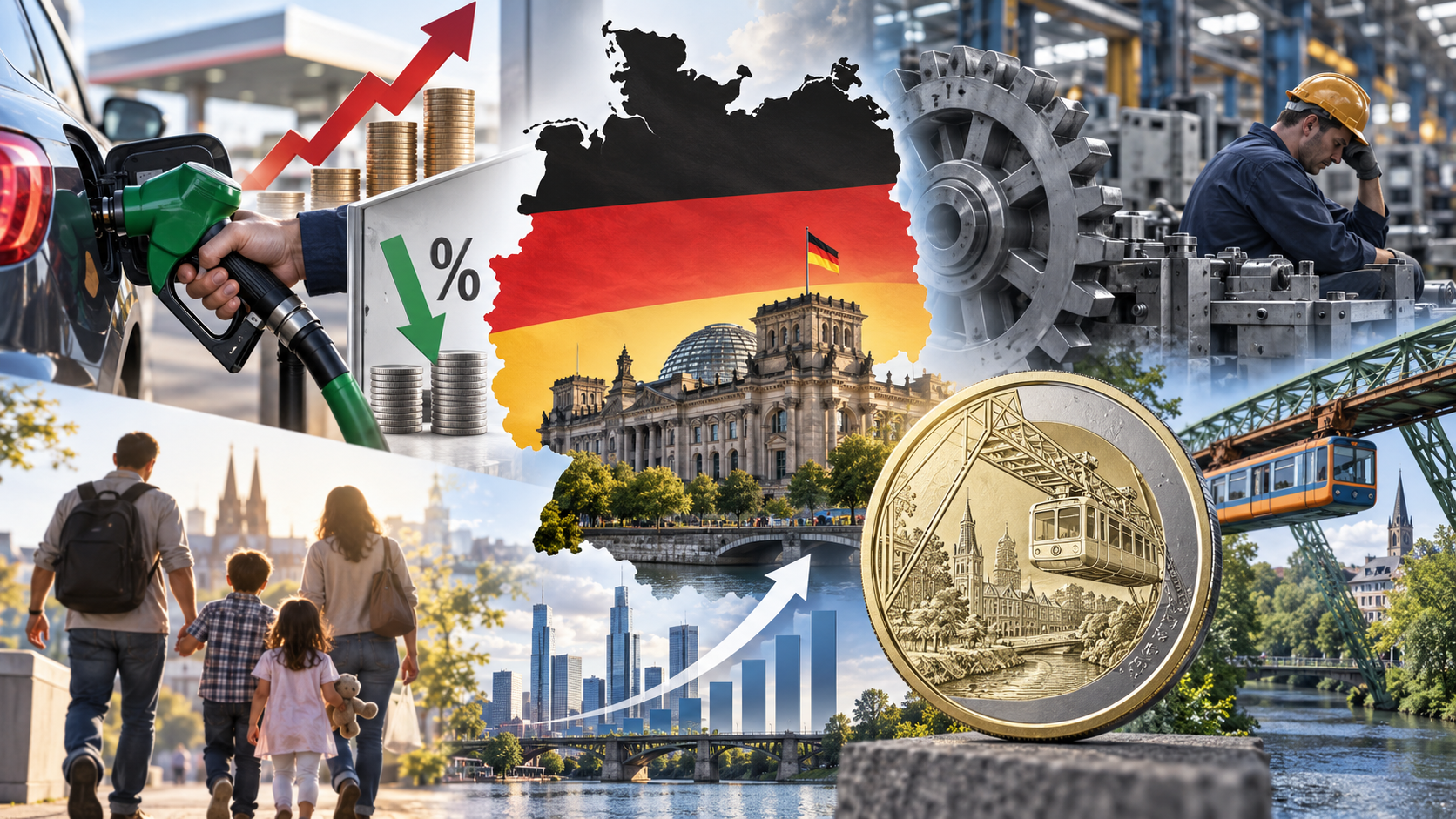 Deutschland aktuell: Spritpreise, Wirtschaft und Familiennachzug im Fokus
