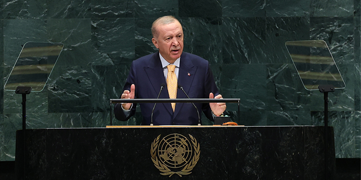 Erdoğan’dan BM’de tarihi Filistin mesajı: Zulme asla rıza göstermeyiz