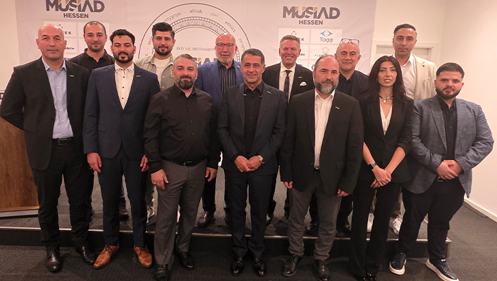 MÜSİAD Hessen üyeleri Gönül Sofrası’nda buluştu