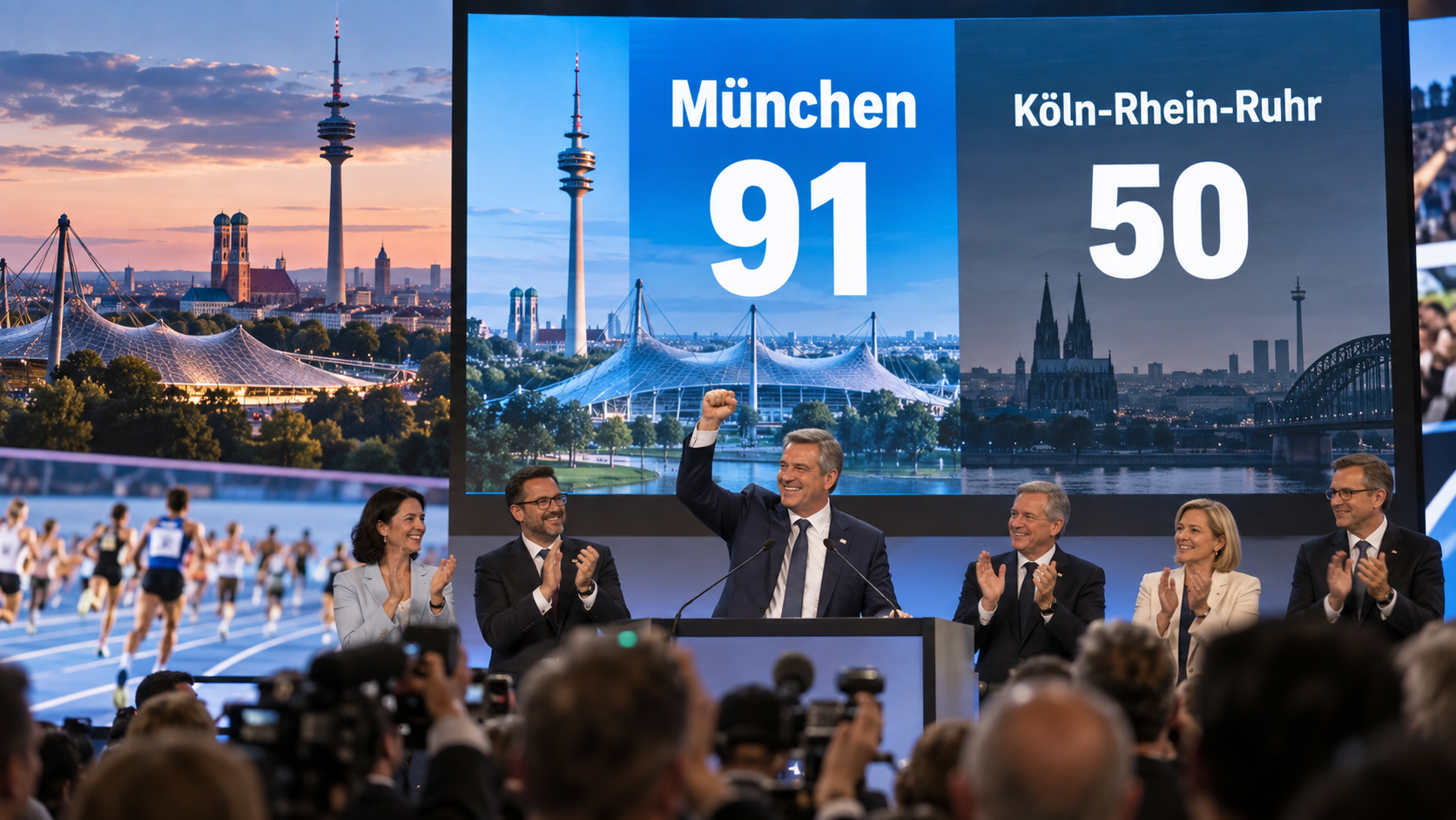 Olimpiyat yarışında Münih seçildi: Köln ve Ruhr Bölgesi'nin adaylığı kabul edilmedi