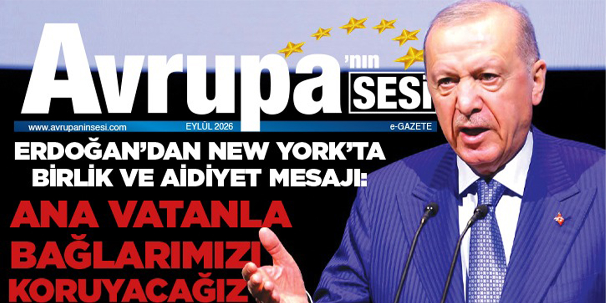 Avrupanın Sesi E-Gazete Sayı 12. 27.09.2026