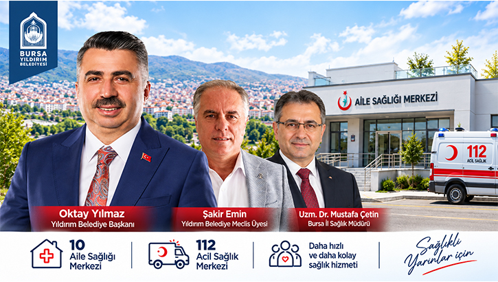 Bursa Yıldırım’da 10 Aile Sağlığı Merkezi için hazırlık başladı