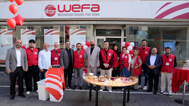 WEFA Köln’de kapılarını halka açtı: İnsani yardım çalışmaları tanıtıldı
