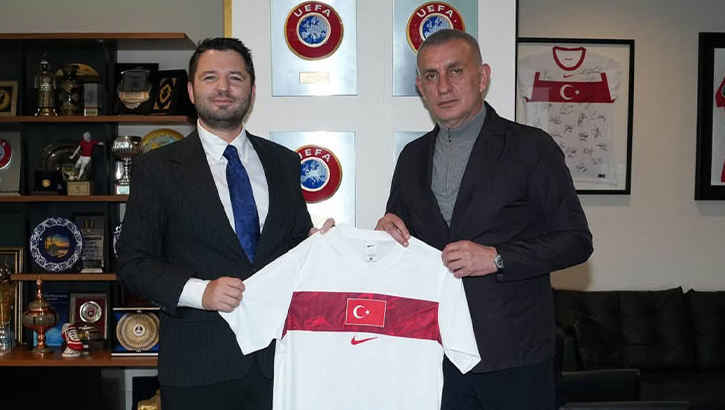 Fatih Toprak’tan TFF’ye ziyaret: “Ay-yıldız hepimizin gururu”