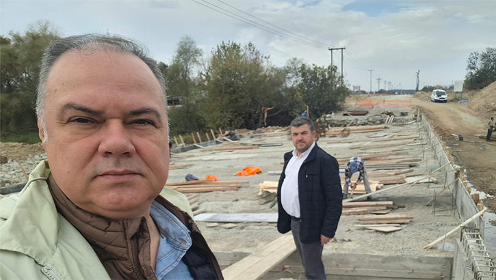 Gümülcine Poşpoş çayı geçidinde güvenlik çalışmaları hızlandı